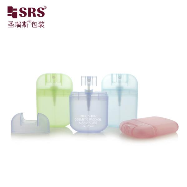 PWU006 20ML 30ML Injection Custom Semi-Transparent Card Shape Spray Bottle With Fine Mist