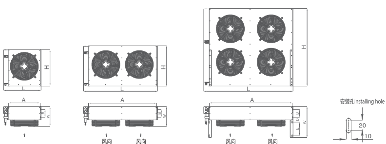 Компрессор конденсатора холодной комнаты  испарительный для холодильника