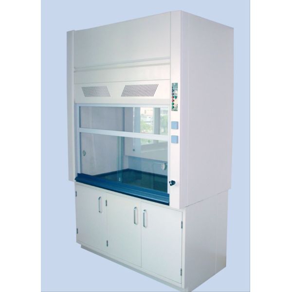 Cold Rolled Steel Laboratory Fume Hood , Large Solid Benchtop Fume Hood