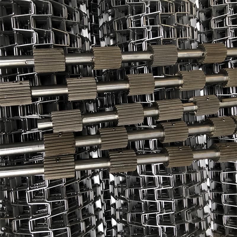 Custom Size Honeycomb Mesh Conveyor Belt 304 Stainless Steel Made to Customer Drawing