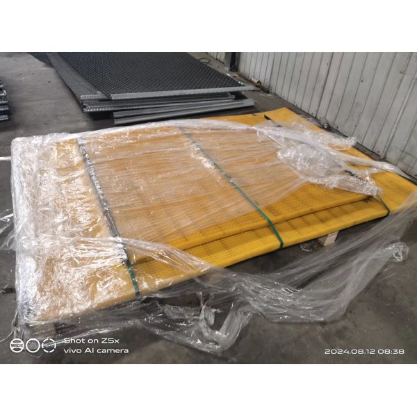 Secagem quadrada da mineração do molde da vibração do painel da tela do plutônio da malha do poliuretano