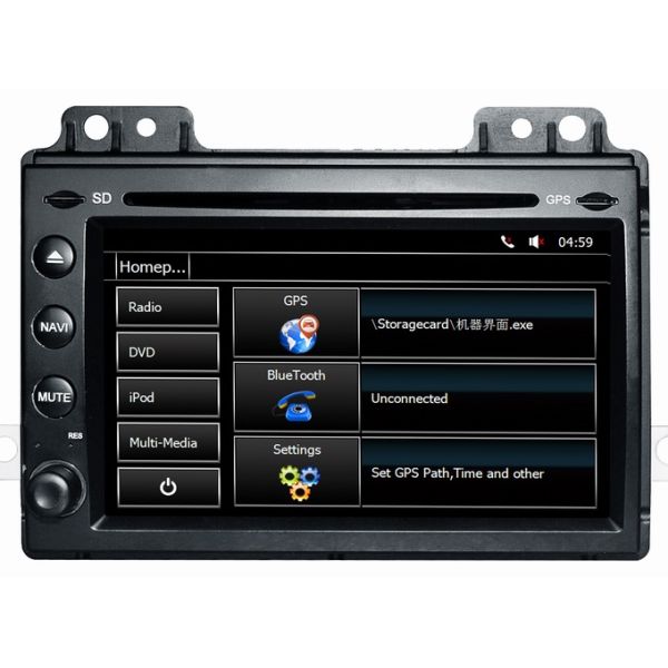 Ouchuangbo audio DVD gps navi Land Rover Freelander 2004-2007 support AUX USB