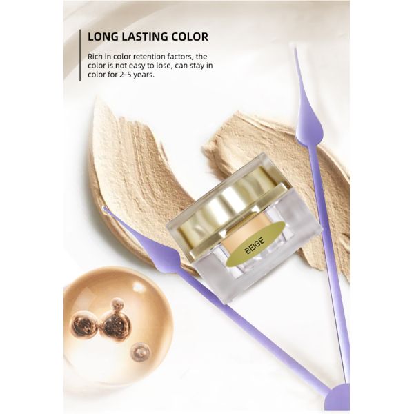 Макияж брови Microblading постоянный пигментирует сливк чернил татуировки карандаша для глаз