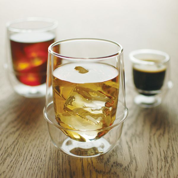 250/350/450ML Double Wall Heat Insulated High Borosilicate Coffee Glass Cup