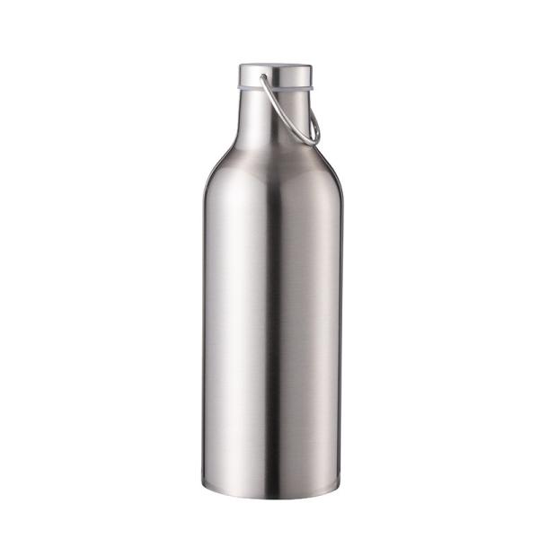 Hiking Vacuum 20 Oz Insulated Water Bottle Stainless Steel Thermal Bottle With Handle