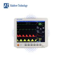 3-5 monitor de parâmetro da tensão 220v das ligações cabeceira de 12,1 polegadas