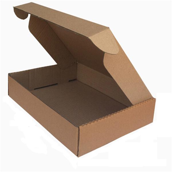 Folding Kraft Brown Paper Postal Packaging Carton Box
