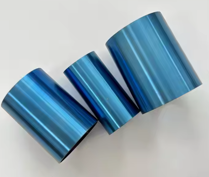 Высококачественный ПВД покрытие Синяя труба из нержавеющей стали плюс чистка чистки