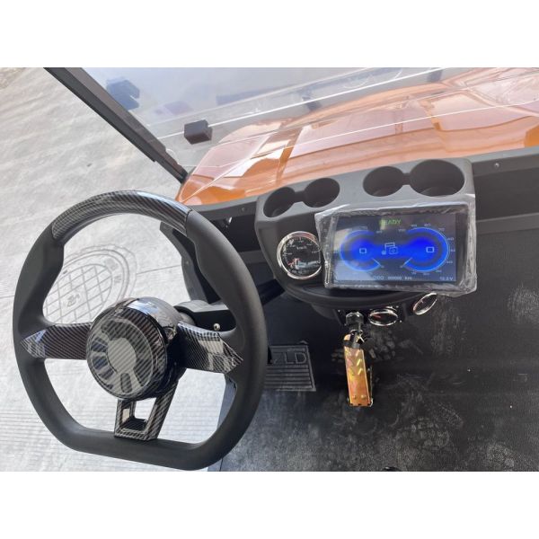 4+2 сиденья электрический гольф-кар настройка новая энергия осмотр автомобиля пейзажная зона приемная