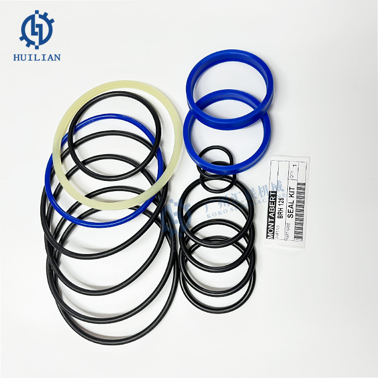 MONTABERT BRH125 BRH750 BRH900 BRH1100 86612744 Excavator Hydraulic Breaker Repair Kits with TPU NBR PTFE Performance