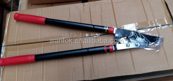 OEM Supported 2.8M Pole Tree Pruners with Telescopic Metal Handle and Chrome Plating Finish
