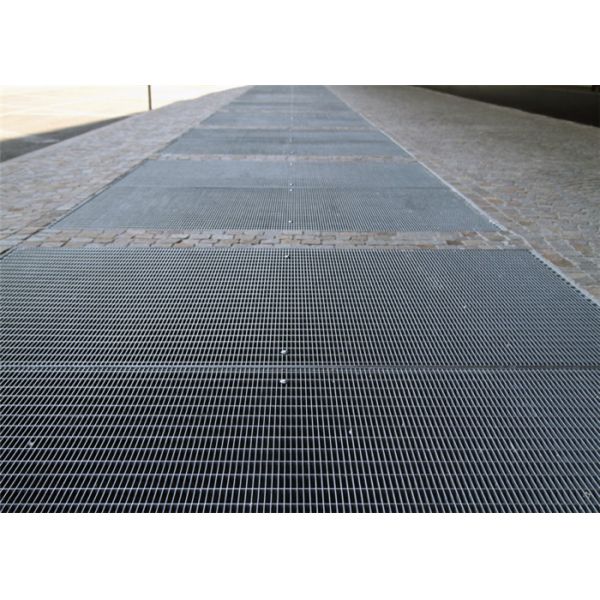 Серебряная крышка решетки стока канала, низкоуглеродистые гальванизированные решетки дренажа