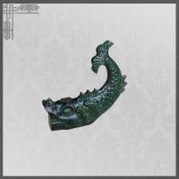 Figuras chinesas Dragon Glazed Traditional Decoration do telhado do miradouro exterior
