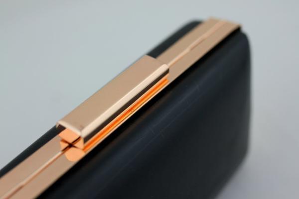 18*12*4.5cm Rectangle Rose Gold Box Clutch Frames DIY Evening Bag Frame