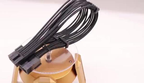 Power Extension Cord Kit PCIe Molex Micro-Fit 3.0 Connector for NVIDIA Ampere GEFORCE RTX 3070 3080 3090 Black