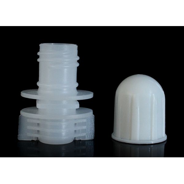Peculiar Type Oval Plastic Spout Caps 12mm For Hair Beauty Paste Pouch