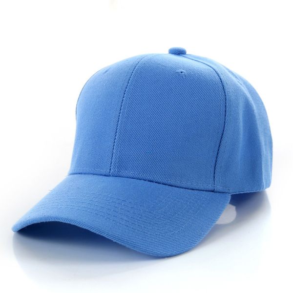 100% cotton blank baseball cap without logo promotional 6 panel caps and hats men Twill cotton customized design logo