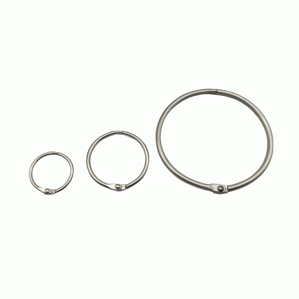 Customizable color 1.2-inch loose-leaf book binding ring, loose-leaf notebook binding ring