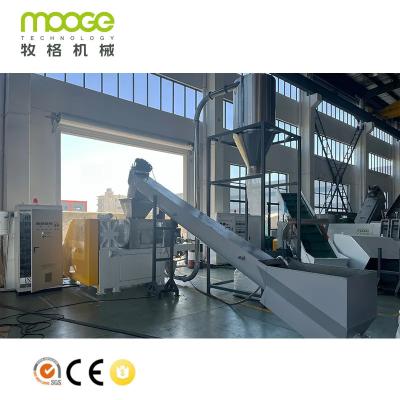 Máquina de aglomerador para reciclagem de plástico de película de PP PE macio