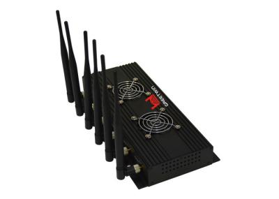jammer do construtor do sinal do telefone de 3G GPS com as 6 antenas 1500MHz 1200MHz de Omni