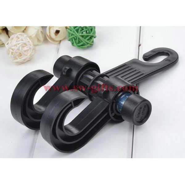 New Double Auto Car Back Seat Headrest Hanger Holder Hooks Clips For Bag Purse Cloth Grocery Automobile Accessories