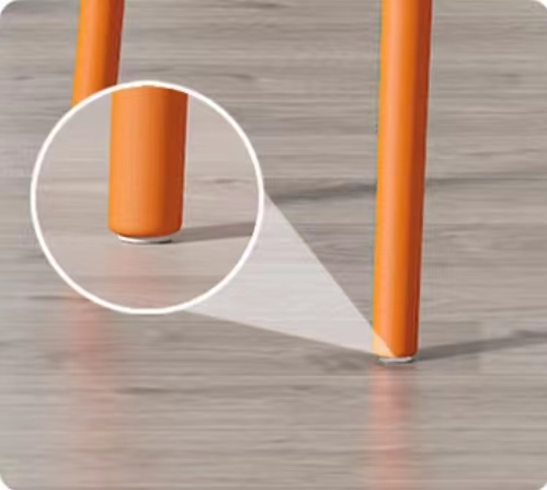 Waterproof Plastic Stacking Dining Chairs Colorful Green Plastic Dining Chairs