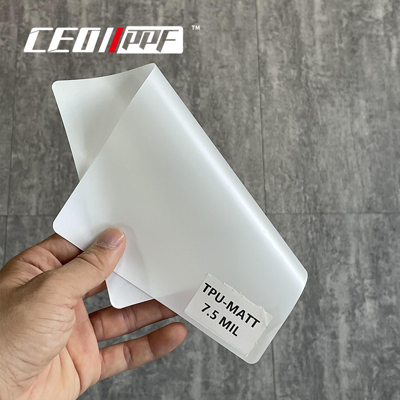 7.5mil Matte TPU PPF Film 10-Year Warranty Self-Healing Car Protection