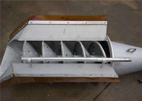 Customized Screening In Water Treatment SS Tank Silver Color 0.37-1.5kw Power