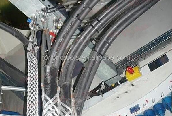 Universal 25-240mm Cable Socks Wire Mesh Sleeve for Electric Power and Optical Fiber Advanced Technology