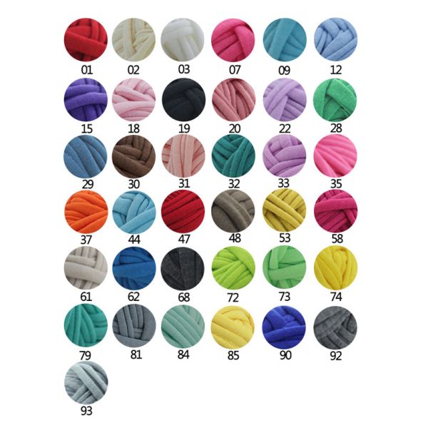 250G DIY Fancy Knitting Yarn For Hand Woven Cushion , 100% Polyester Strip Yarn