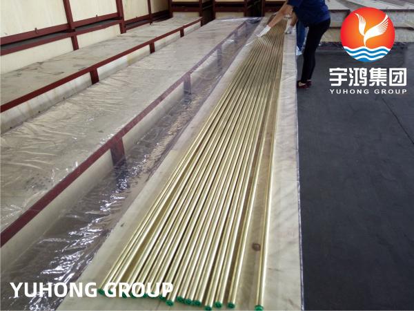 Copper Alloy Seamless Tube Admiralty  Brass Tube  B111 C44300 C70600 C71500 C12200   Refrigeration, Air Cooler, Power Generation,Pressure Vessel Application