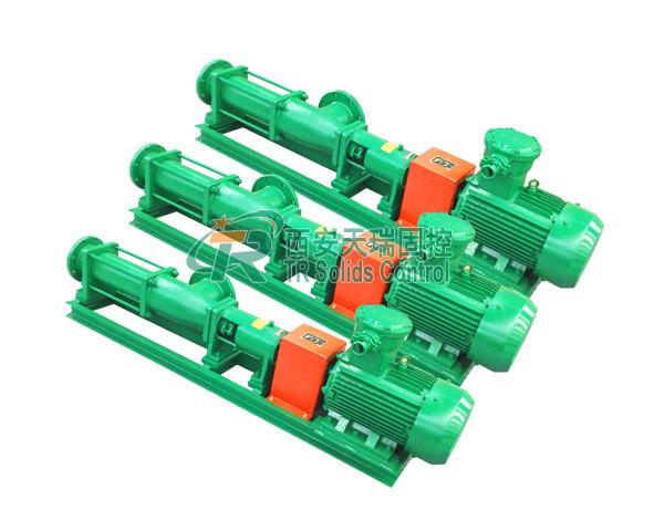 ExdIIBt4 Screw Pump For Mud Transfer & Centrifuge Feeding Low Shear