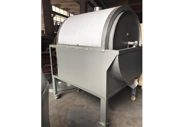 DCW63 160-200kg/h Automatic electric heating cylinder nuts roaster machine