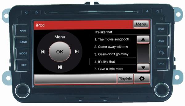Ouchuangbo Car Radio VW Jetta Caddy Eos with Phonebook iPod RDS SD mp3 player OCB-8785