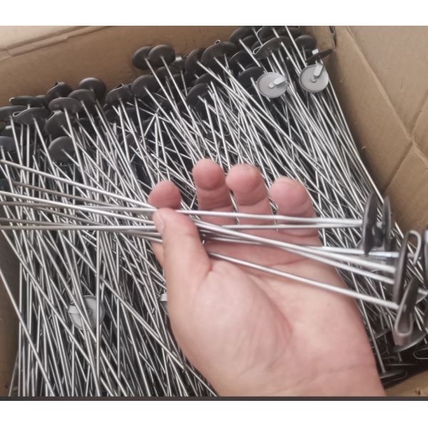SS Lacing Anchors Hooks And Washers For Thermal Insulation Covers