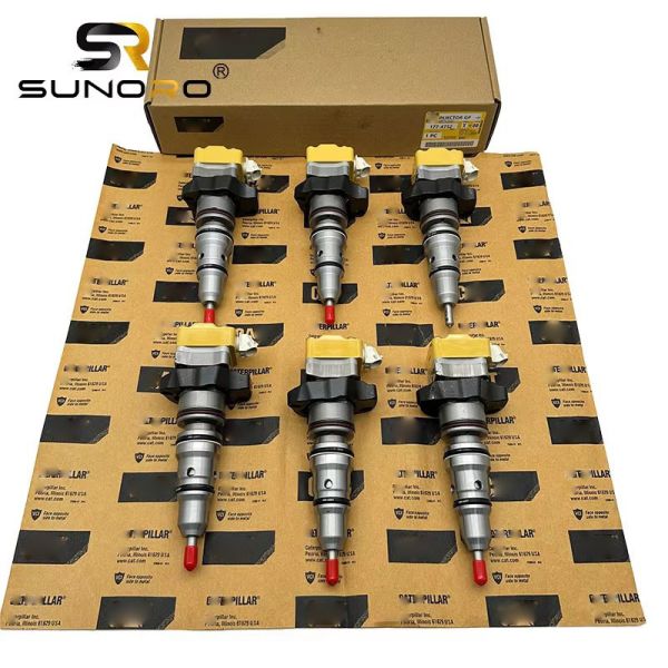 Excavator Accessories 3PCS Fuel Injector 128-6601 178-0199 10R0782 for 3126 322C DHL Ship Free