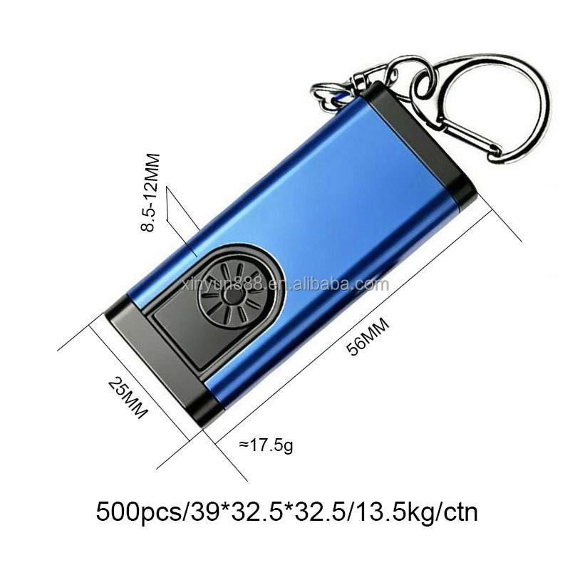 Flashlight with Intense Bright Light, Compact and Portable, Rechargeable, Long-lasting Battery Life, Outdoor Keychain Lamp