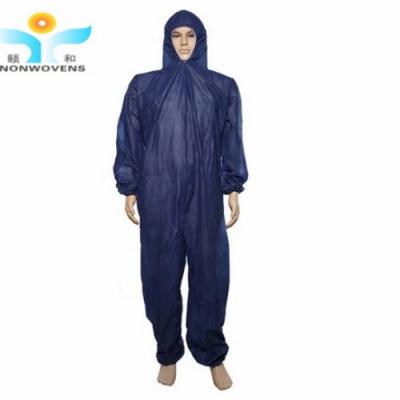 waterproof Disposable Protective Wear , Biological Safety PPE Coverall Suit