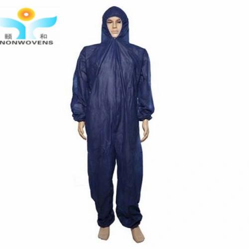 waterproof Disposable Protective Wear , Biological Safety PPE Coverall Suit