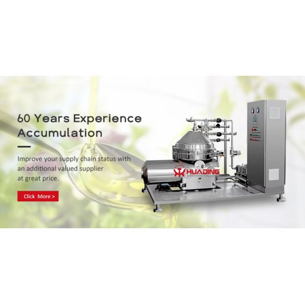 Cocoa Butter Disc Stack Separator Sugar Cane Biodiesel Centrifuge