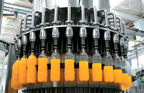 Low Noise Carbonated Soft Drink Production Line Stainless Steel 5000 Cans Per Hour