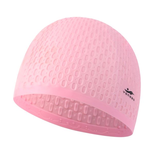 Copozz Silicone Waterproof Men Women Swimming Swimming Cap for Long Hair Hat Cover Ear Bone Pool