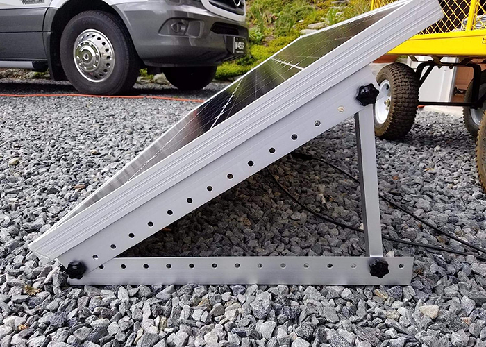 4' установка регулируемого держателя наклона панели солнечных батарей X8 алюминиевая материальная легкая