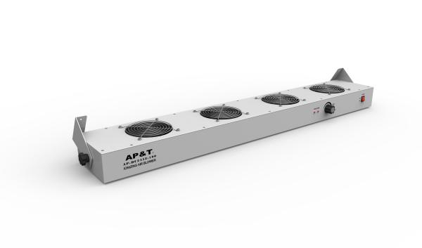 Four Fans Static Elimination Devices Overhead Ionized Air Blower For Packaging Machinery
