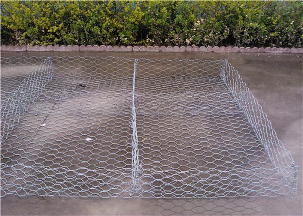 Hot-Dipped Galvanized Gabion Mattress 2-4mm Wire 60x80mm Mesh