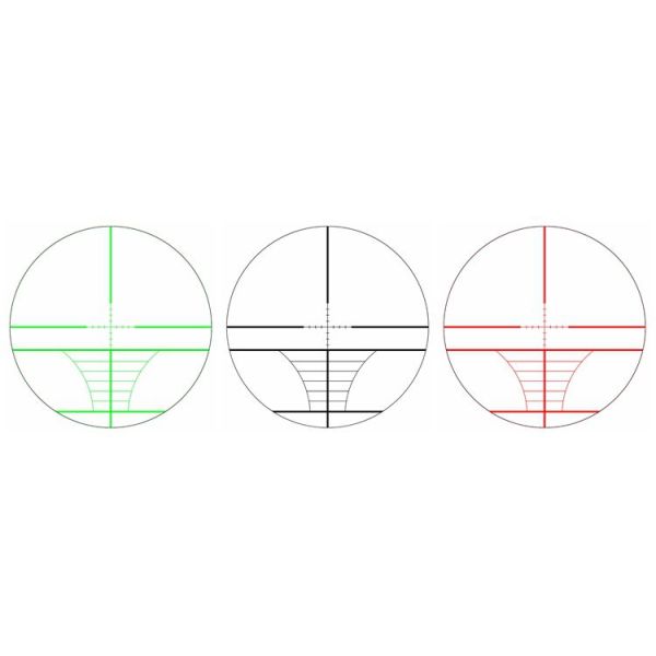 Outdoor Shooting 3-9x40 Scope with RGB Illuminated Sight and 40mm Objective Lens
