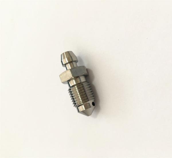 Anti Rust Titanium Motorcycle Parts Titanium Brake Bleed Nipple M7 M8 M10