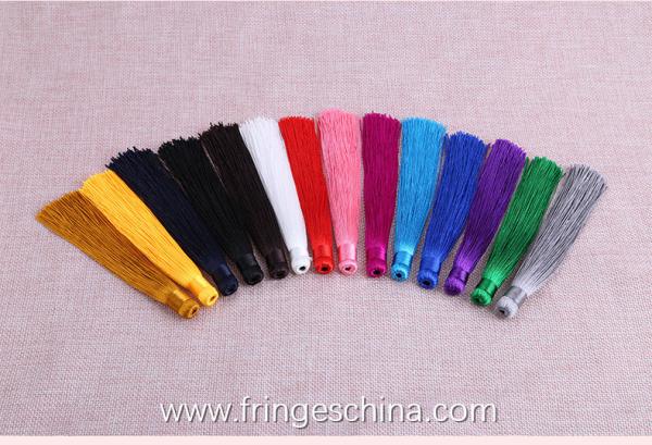 Colorful classical wholesale chinese tassels trimming fringe for bookmark