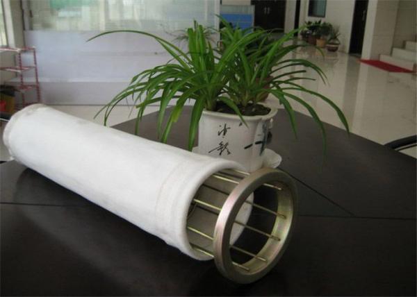 PPS Dust Collector Bags 650g/M2 Nonwoven Filter Bag 30mm Long Useful Life