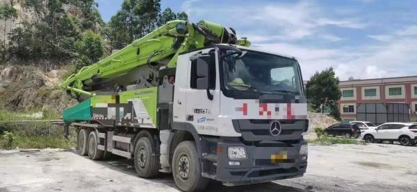 Haute productivité Zoomlion 56m pompe à béton récente pour équipement de mélangeur prêt utilisé